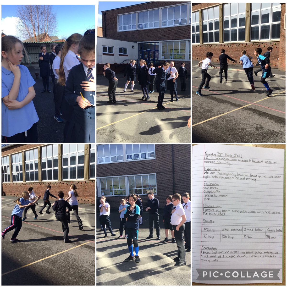 To celebrate British Science Week we conducted an investigation looking at what happened to our heart rate during and after exercise @ololprimary_HT #BritishScienceWeek2023 #ScienceOLOL