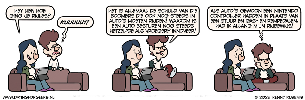 kennyrubenis's tweet photo. Rijles, in de #datingforgeeks van vandaag... https://t.co/1TSTpP8v8p