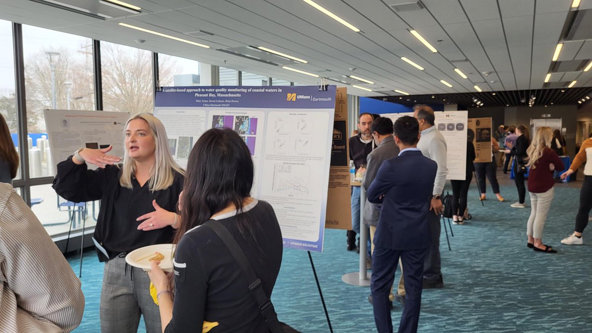 UMassD_SMAST's tweet photo. Thanks to everyone who made the 2023 IMS Symposium such a success - including our colleagues at @UMassD @UMassLowell @UMassBoston  @UMassAmherst and @fisheries_smast, our plenary speakers, SMAST staff, and outstanding student researchers! https://t.co/Rwdx0d3ns2