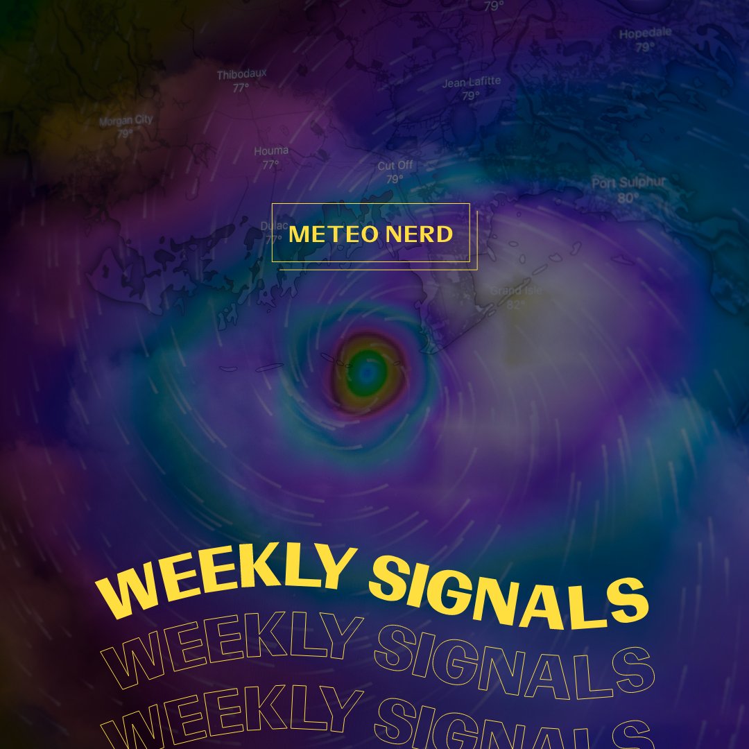 WConranDesign's tweet image. 🚨 Weekly Signals #50 – METEO NERD 🚨 
 
 ⛈La météo est dans l&apos;air du temps ! 🌤

Pour en savoir plus 👉 linkedin.com/feed/update/ur…
