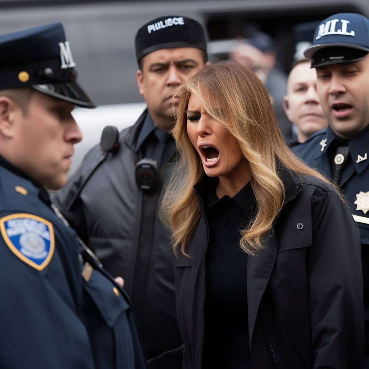 donTonio66's tweet photo. #Trump arrestato.
(Ma le foto sono un #fake di #EliotHiggins!) https://t.co/OjVQ1PLjos