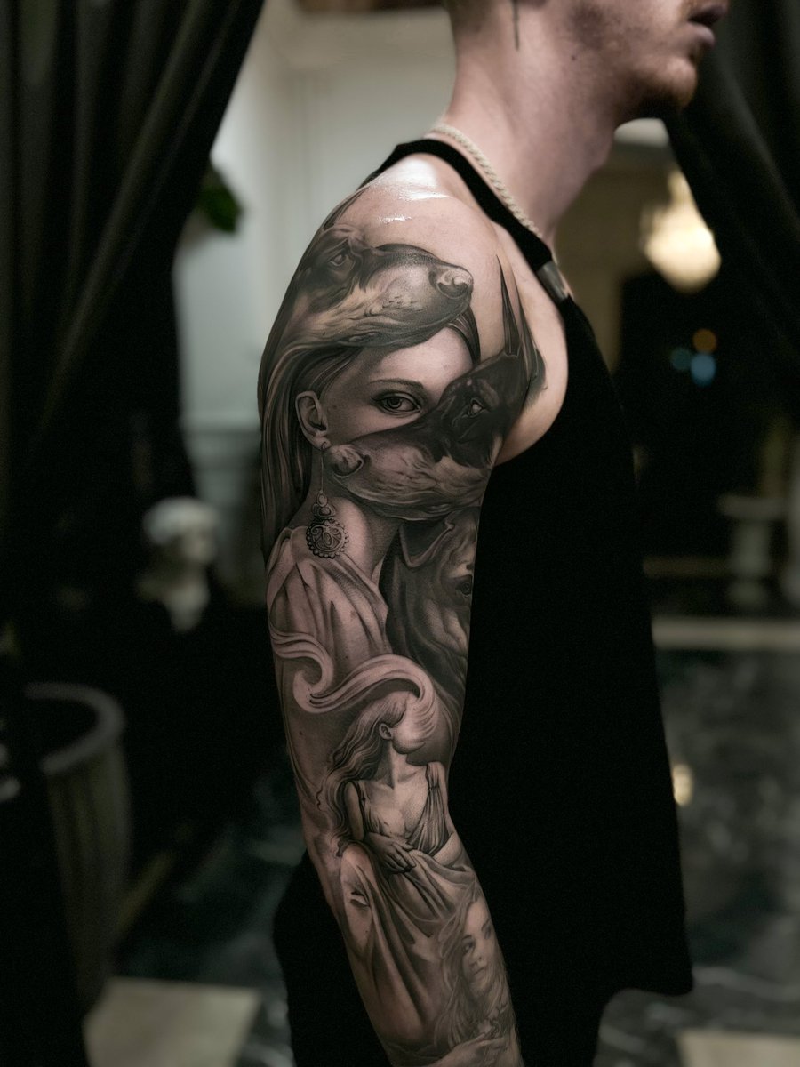 I know I do a lot of renaissance, statue themed tattoos, but this time I tried something else! Hope you guys enjoy it! 

<a href="/MetaTattooClub/">MTC | #LGFI 🏛</a> #LGFI