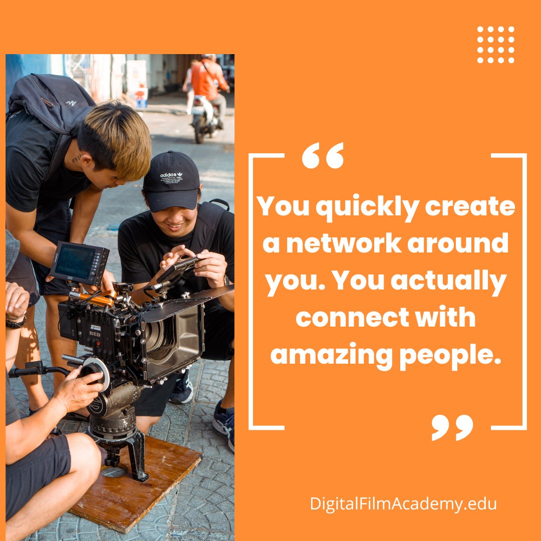 DFANYC's tweet photo. Our intensive filmmaking program is designed to help you jumpstart your career in the film industry. In just a few months of study, you'll start gaining the knowledge and experience needed on your road toward becoming a filmmaker.

Learn more: https://t.co/TgBJXIuWVq https://t.co/ZQaoVmzKOa
