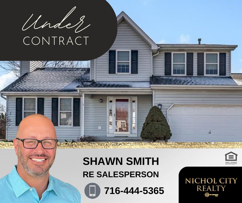 Great work by Shawn Smith! Under Contract in #lancasterny!