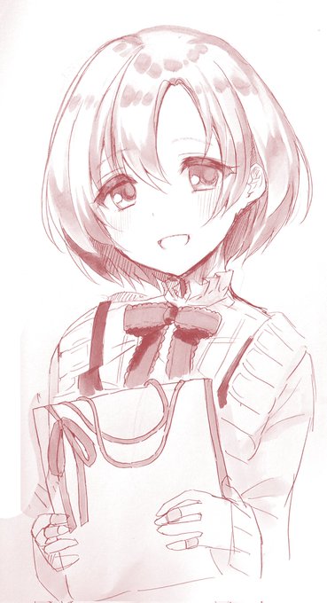 >>白菊ほたるちゃんを!

描きました。 