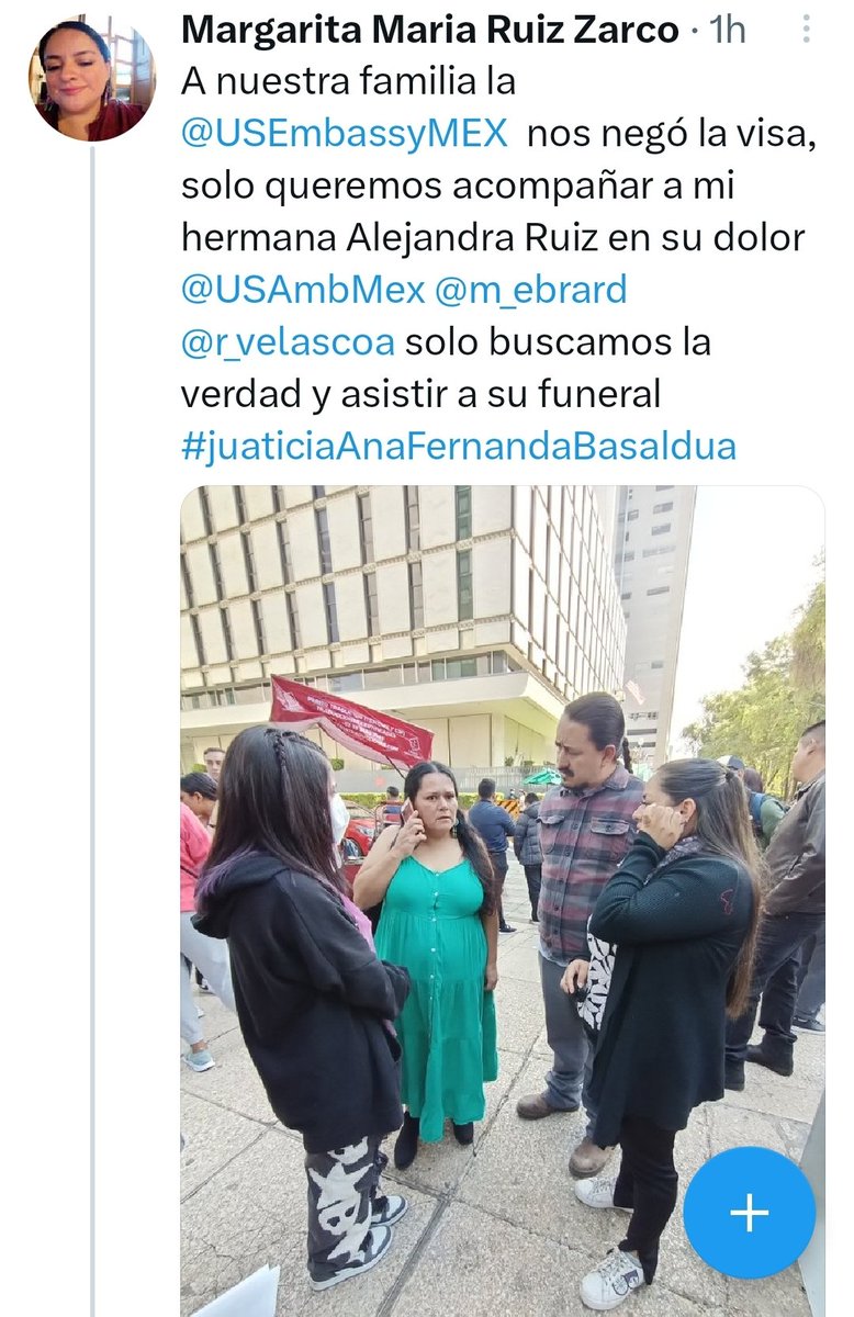 Ana's aunt and uncle, were denied of the visa to Travel with her mother Alejandra, they do not want to let her travel alone, Please Help/ Al los tíos de Ana les negaron la visapor favor ayúdenos <a href="/USAmbMex/">Embajador Ronald Johnson</a> <a href="/USEmbassyMEX/">Embajada de EE.UU. en México</a> @Marceloebrard <a href="/lopezobrador_/">Andrés Manuel</a> <a href="/lopezdoriga/">Joaquín López-Dóriga</a> <a href="/jorgeramosnews/">JORGE RAMOS</a>