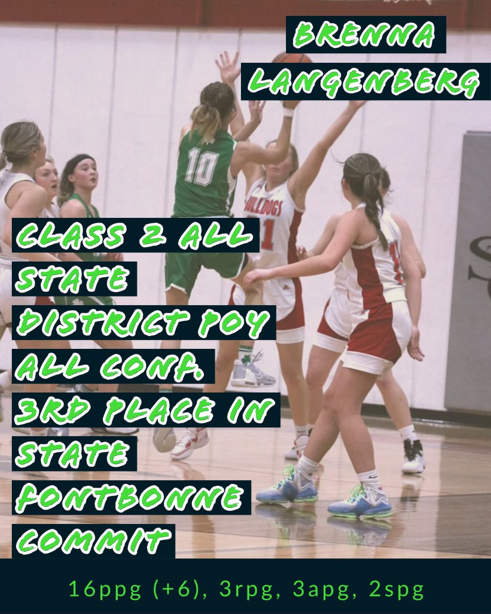 CVL_SQUARED's tweet photo. 🚨PLAYER SPOTLIGHT🚨 @brenalangenberg made the most of her senior season! Thrust into a bigger role she excelled taking her team to the Final Four and claiming All State honors in Class 2! We can’t wait to see what she has in store for her collegiate career! #CVLSQUAREDFAM https://t.co/ffhB4PsPwi
