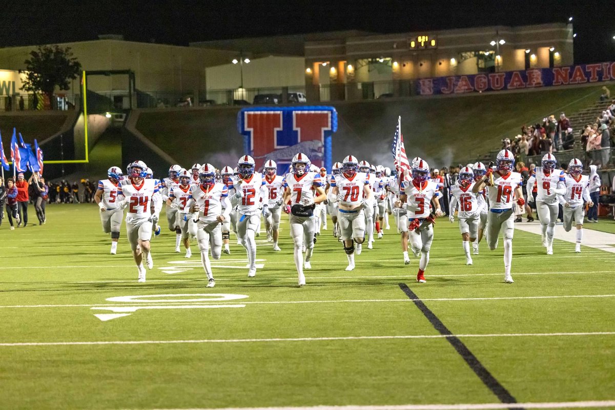 This team showed me what it meant to be a football FAMILY. Everyone had each others back at ALL times. If someone got caught skipping reps, the coaches knew the team would take care of it. <a href="/HeritageFtball/">Heritage Football</a> #JagComp23