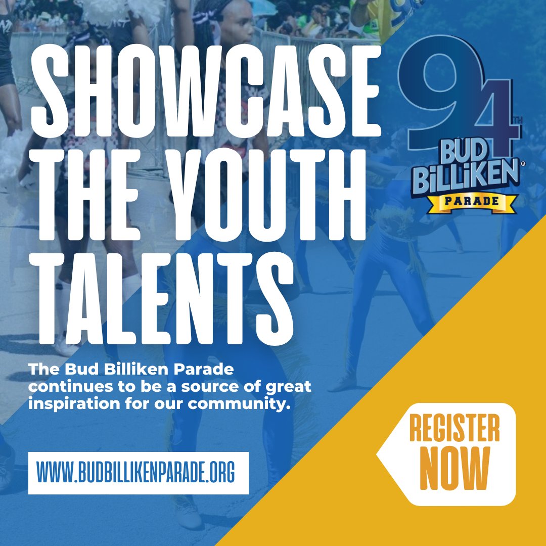 Nearly 200 marching bands, drill teams, dance teams, tumblers and gifted parade participants showcase their talent on South King Drive. 

Sign your organization up to be a part of a fantastic experience!

#BudBillikenParade #SaveTheDay #ParadingInPeace #BlockByBlock