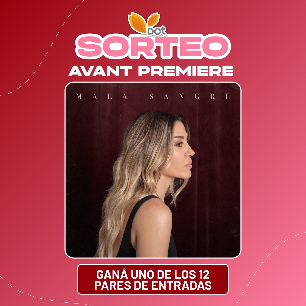 Dot_Baires's tweet photo. @baronjimena presenta su nuevo álbum “Mala sangre” en @cinemarkhoyts este lunes a las 19 hs y vos poder ser parte! 🔥🔥
¿Cómo? 👇🏻
Enterate en nuestro instagram: https://t.co/8FggjJ9GIb
🗓️ Tenés tiempo para participar hasta el 27/3 https://t.co/sNXXGiiSBG