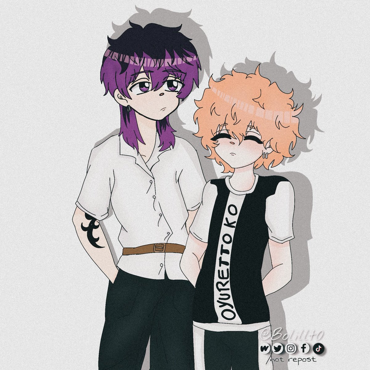 shiroshia_cq's tweet photo. Contexto, tuve frío...pero decidí dibujar a estos dos...con ropitas que ni al caso.
#Rindou / #Nahoya ellos son canon en mi mente esquizofrénica #rinley / #rinnaho https://t.co/L1QR1wekt6