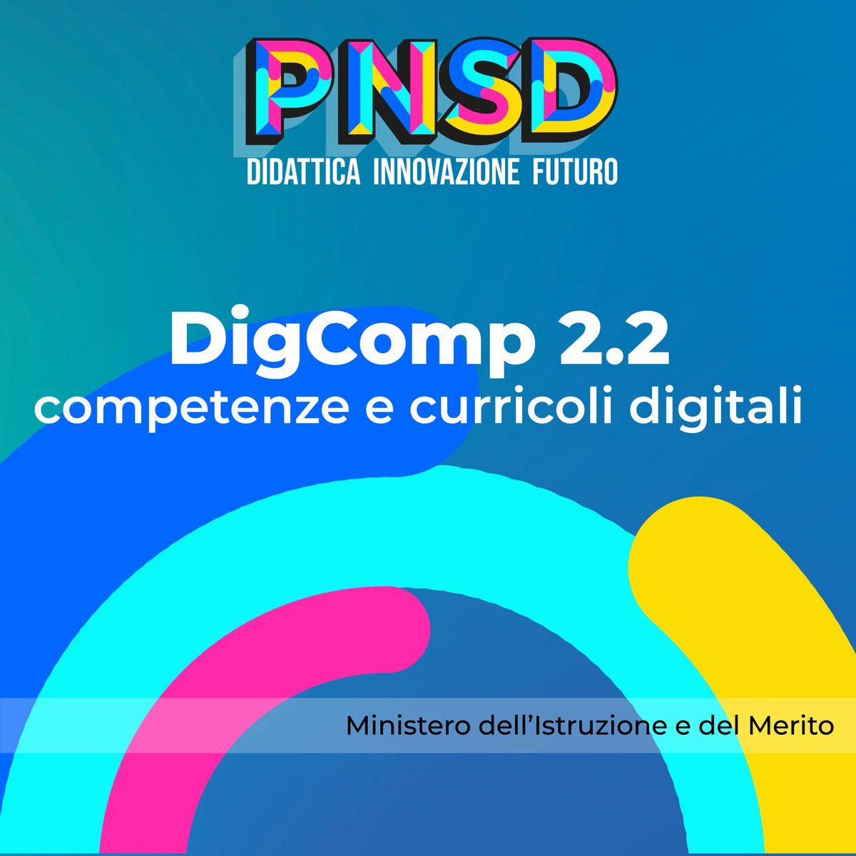 DigComp 2.2 competenze e curricoli digitali: oggi dalle 9.30 si svolge a Firenze il convegno in occasione della pubblicazione in lingua italiana del Digital Competence Framework for Citizens 2.2.
 
Qui la diretta streamig ▶️ youtube.com/watch?v=SMsHfU…

▶️ miur.gov.it/web/guest/-/di…