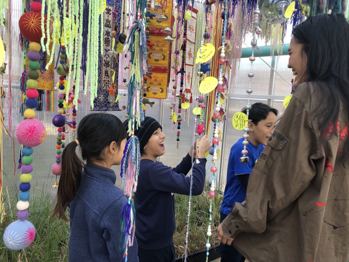 bpsmontessori's tweet photo. Student Advocates had a wonderful time yesterday with @MayorWu, @GrowBostonCOB, and @EastieFarm
to celebrate the Grand Opening of the new East Boston Geothermal Greenhouse and spring in Boston!

#montessori #peacemaker #nature https://t.co/bK2iK7bwk5