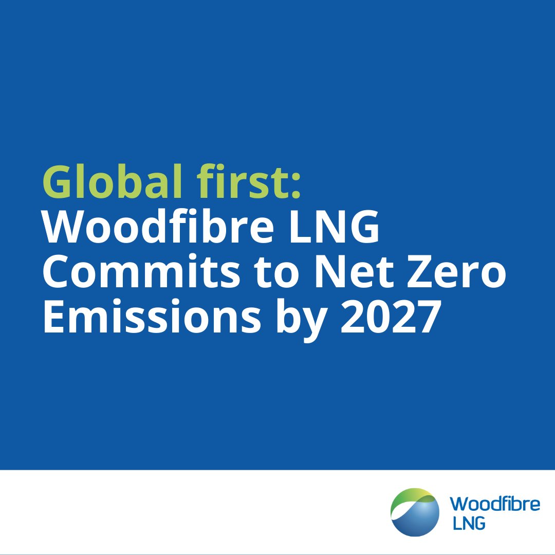 Woodfibre LNG accelerates the pathway to net zero. We are proud to announce that we will be the first LNG export facility in the world to commit to achieving net zero emissions by 2027. 
Read our full announcement here: bit.ly/3TFcTzP
#netzero #lowemissions #lngindustry