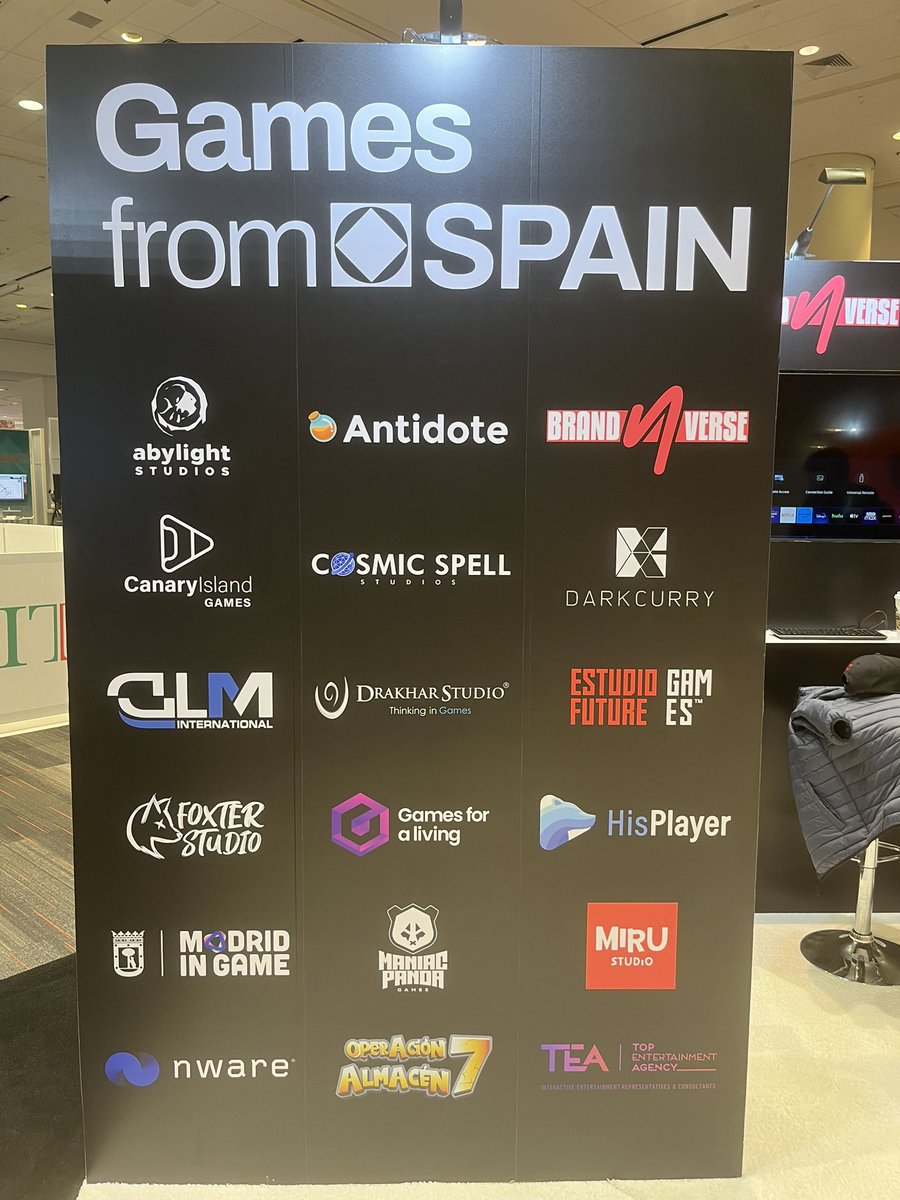 Second day at #GDC2023 we are at the Spanish Pavilion, booth P1567