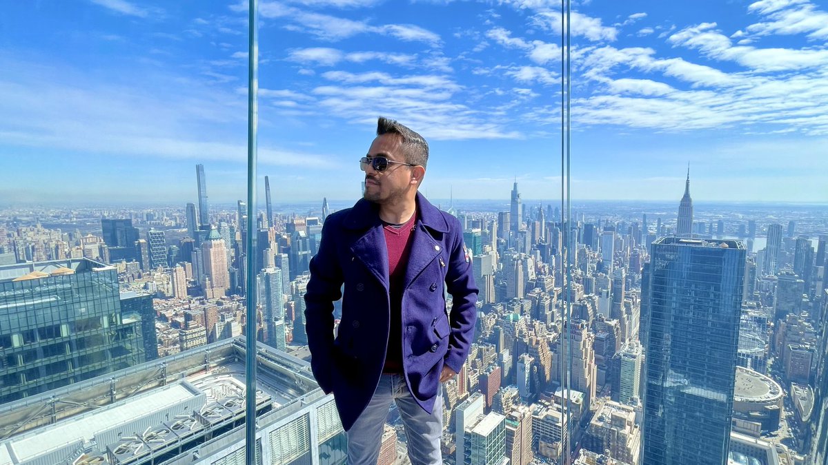 ar2_mx's tweet image. :#Ar2Traveler🦎✈️:
#NYC🗽 #Día6

Último reconocimiento a la gran manzana desde el piso 100 del Edge… prácticamente hemos conquistado los principales miradores de NY, Top of the Rock, Empire State, Summit, One World y este. 

PD: 🏙️