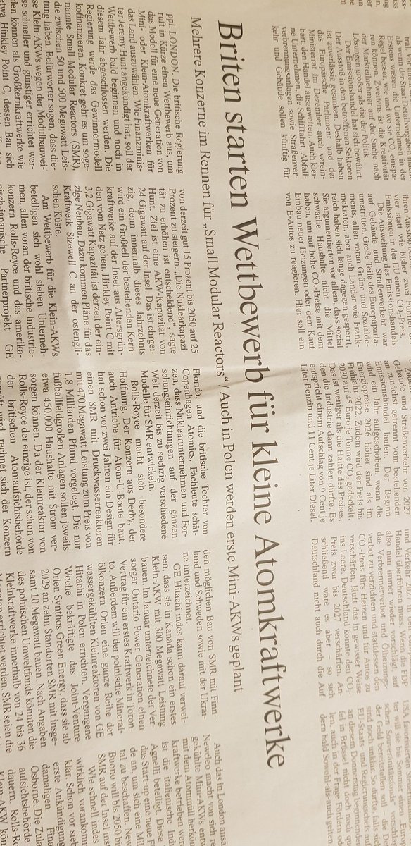 Und wir haben Habeck und unsere gute deutsche Kohle, die wir noch jahrelang verfeuern werden ... und quatschen endlos über in der Bilanz nahezu wirkungslose Tempolimits. Das ist schwer zu ertragen.