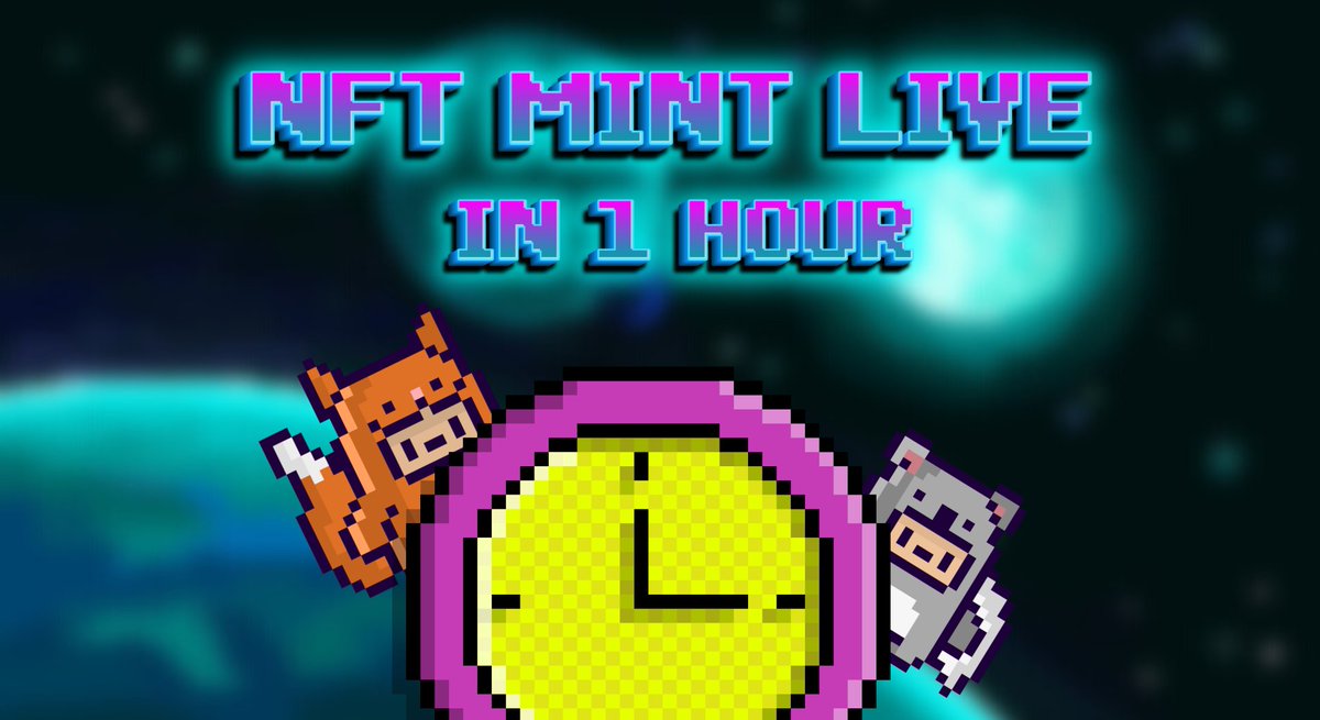 PongHeroes's tweet photo. 🔥HYPE IS ON🔥

🏆Pong Heroes first ever collection mint 1.0 will be live in 1 hour!

❗️125 free minters need to mint manually to get their NFT. https://t.co/gjXBIoJrDq