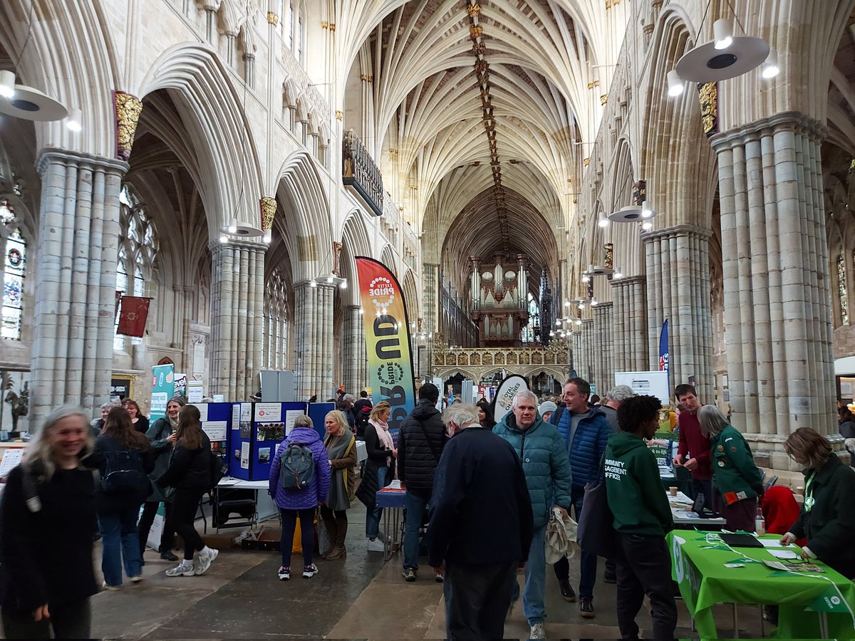 SSAFA Devon attending Exeter cathedral's volunteer recruitment week. We are looking to recruit caseworkers, helpers and visitors and have plenty of other volunteer opportunities