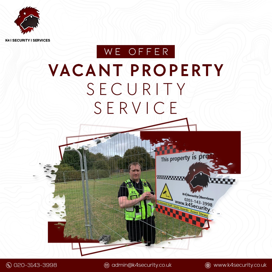 k4_security's tweet image. K4 Security offers a range of services that help to protect empty properties from theft, vandalism, and other types of crime.
#securityguardinguk #securitymeasure #publicsafety #publicsafety