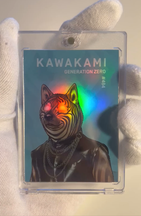 spectatormode28's tweet photo. Another dope looking HoloCard for the @KawakamiNFT @kawakami_io wolf pack is done 🐺

This time just pictures instead of a video.

#Kawakami #Kawa https://t.co/BuISknrTK8