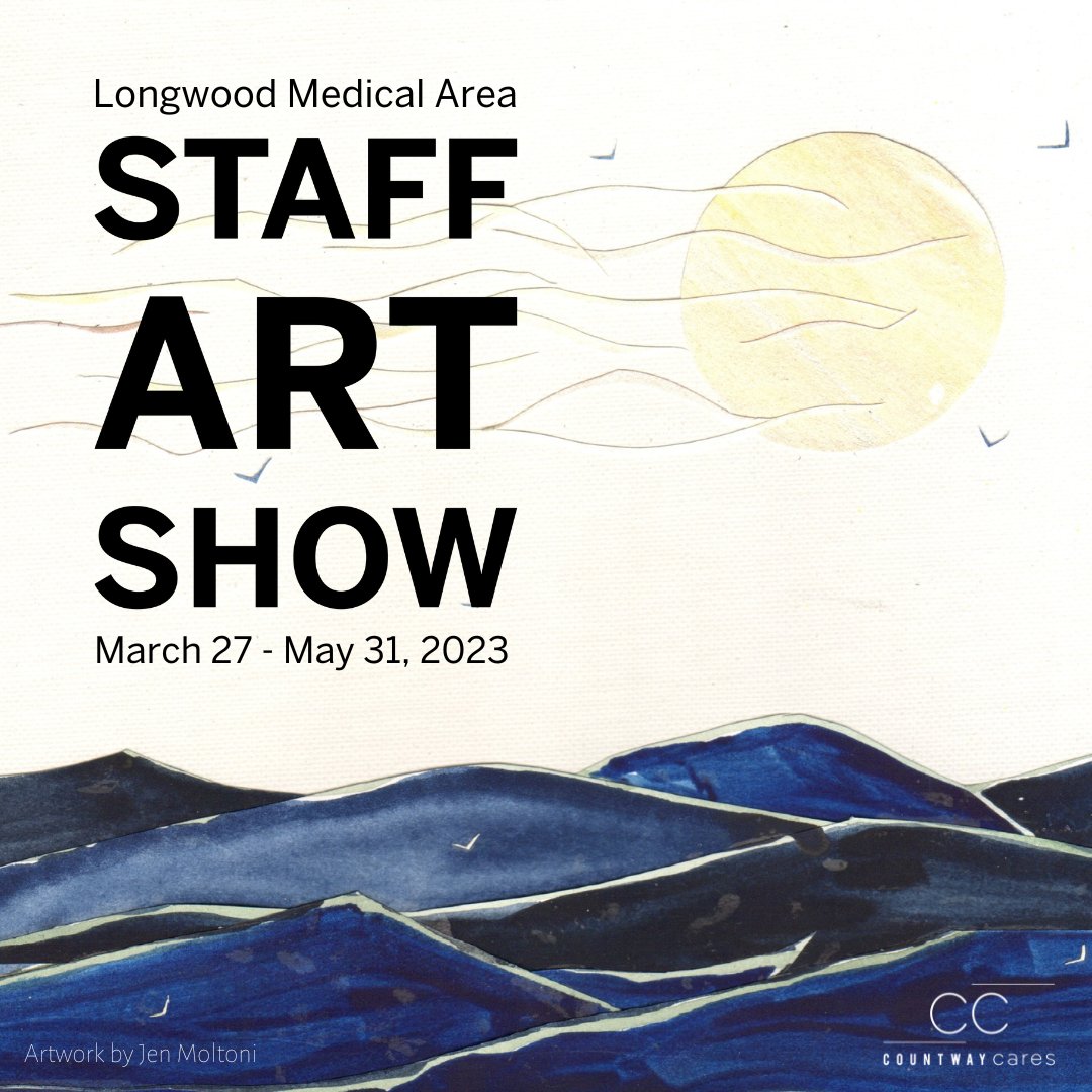 HMSCountway's tweet photo. Countway is proud to be hosting the LMA #HarvardStaffArtShow for the second year: Mon 3/27-Wed 5/31! 📸🎨🖼️

Come celebrate the creativity of @Harvard staff at our Opening Reception: Tues 3/28 5:30-7pm. 🥳 Details at https://t.co/1Zp3hon0iI. 

#ArtintheLibrary #WelcometoCountway https://t.co/V3GdRfBMWS