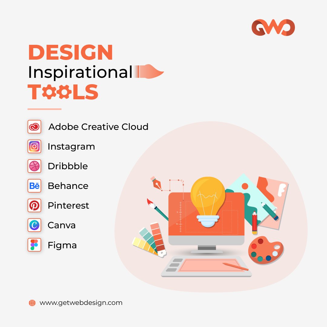 Get_Web_Designs's tweet image. 🔥Learn About Some Design Inspiration Tools👇
.
❤️ FOLLOW @get_web_designs for design tips, and tricks.
.
.
#designinspirationtool #designinspirations #dribbble #dribbblers #behance #pinterestideas #pinterest #canva #canvatips #canvadesign #adobecreativecloud #figma #figmadesign