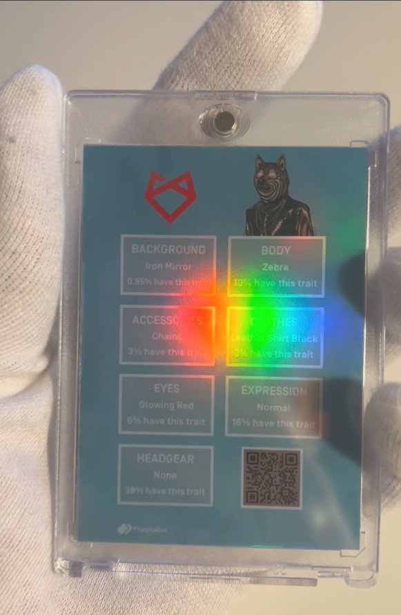 spectatormode28's tweet photo. Another dope looking HoloCard for the @KawakamiNFT @kawakami_io wolf pack is done 🐺

This time just pictures instead of a video.

#Kawakami #Kawa https://t.co/BuISknrTK8