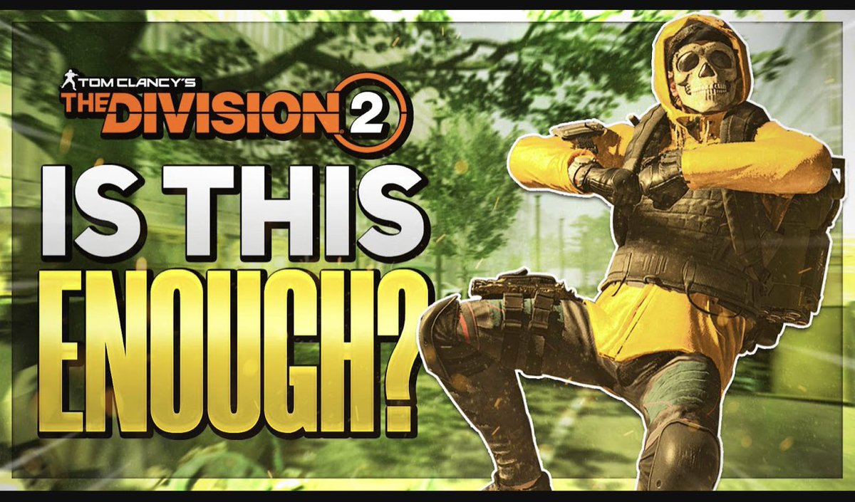 kamikazevondoom's tweet image. Agents have a 0.024% chance of getting the Eagle Bearer, Ravenous, &amp;amp; Bighorn to drop in the Dark Zone! Is this enough?
Let’s discuss…⬇️👀🍿
youtu.be/ll5CM9_aYZM🔥🤘🏼

#TheDivision2 #TheDivision
@TheDivisionGame @UbiMassive