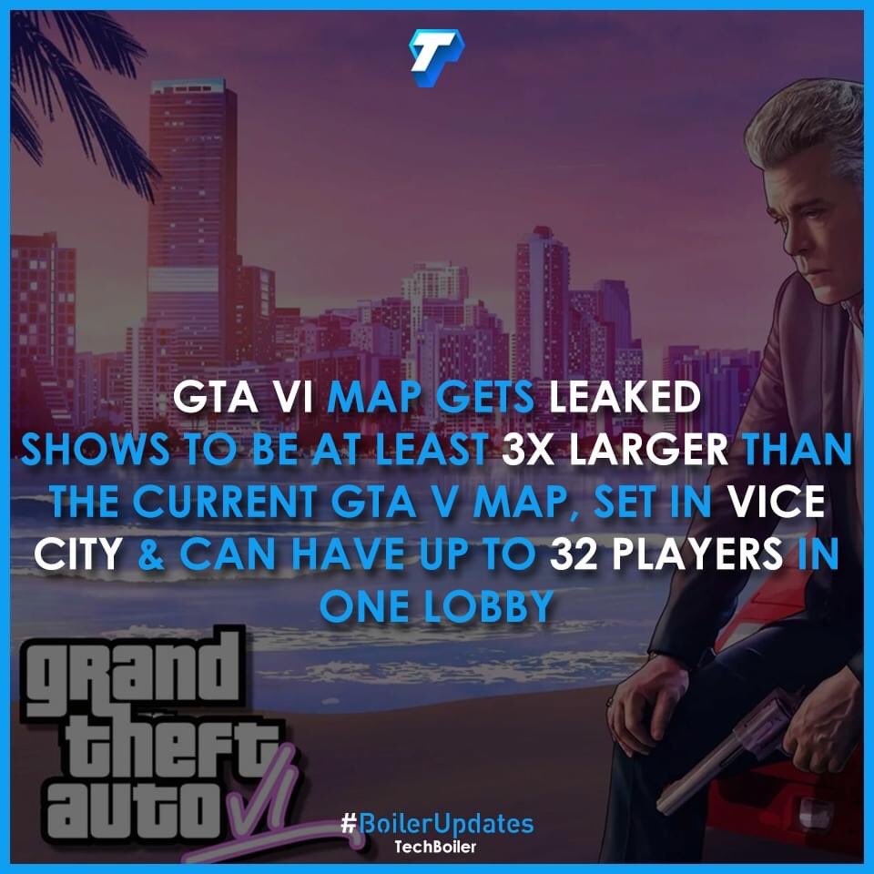 techboilers's tweet photo. GTA 6 is coming. Thats good. But the times has changed. Remember playing Vice City with cousins? That was the time 🔥

 #BoilerUpdates #Gaming #GTA #GTA6 #GTAVI #ViceCity https://t.co/d981SeQEmN