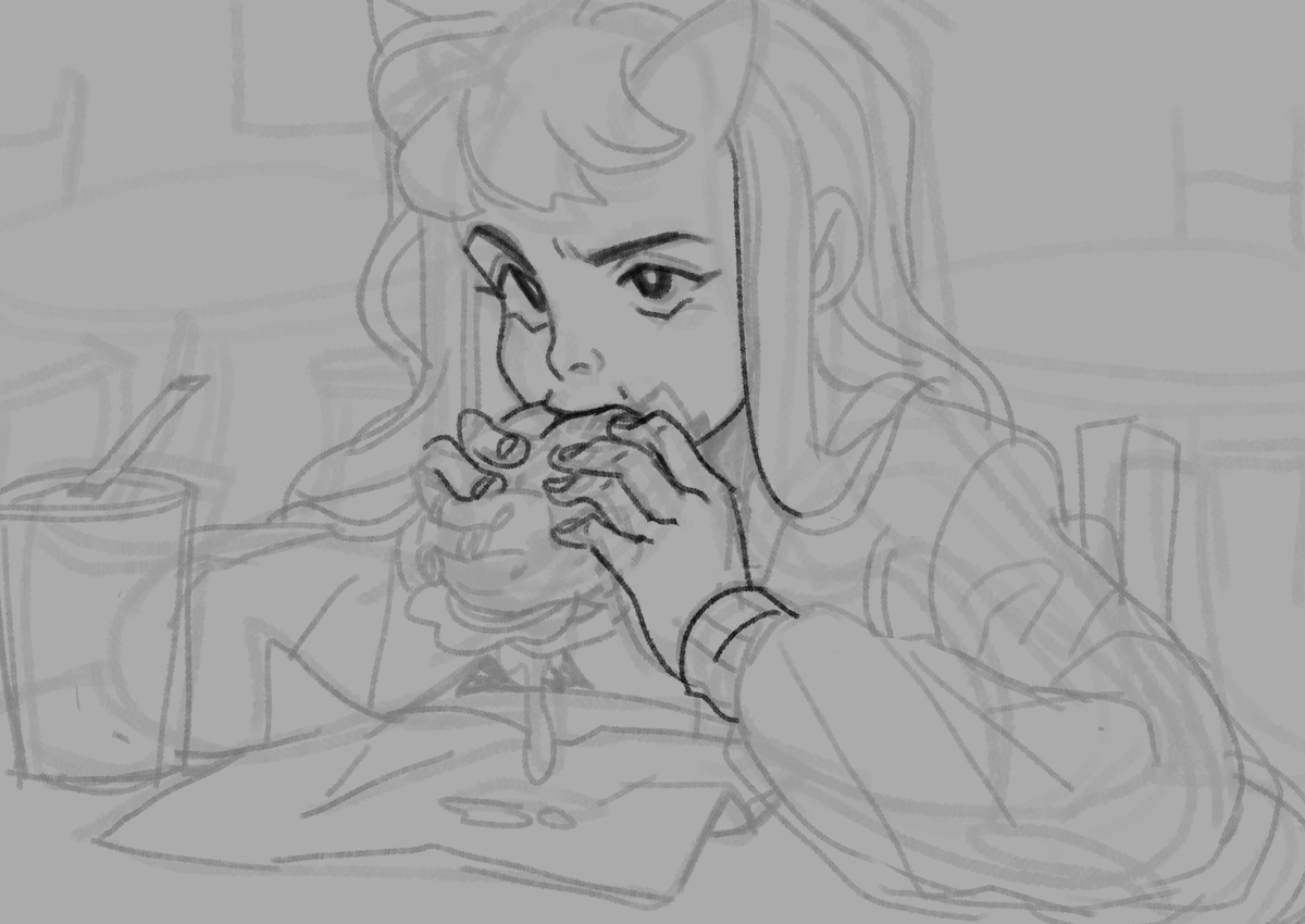 Artistic liberty WIP 😊 Have a lotta things to learn and work out with this one.