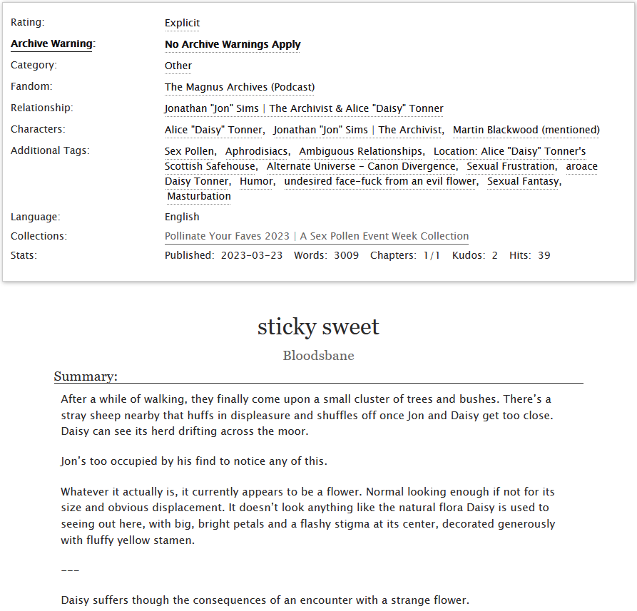 lusty_charming's tweet photo. here's my #pyfweek fic! in which i revisit last year's entry just so i can indulge in daisy's horny misery
https://t.co/dOtp9LvFky https://t.co/uuZ2jKVWgk