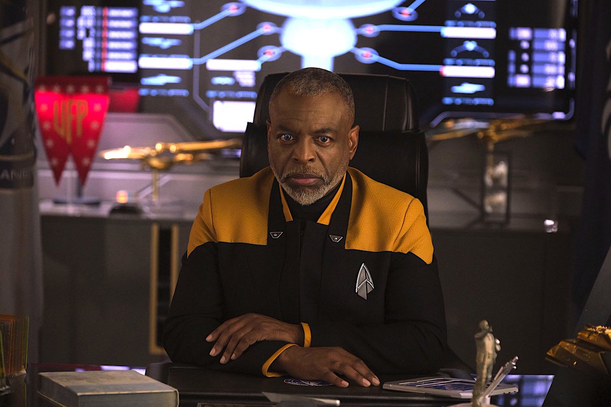 Starfleet Museum (@starfleetmuseum) on Twitter photo Meet our #StarfleetMuseum Curator, the legendary Commodore Geordi LaForge, whose distinguished career in Starfleet spans more than four decades. Played by the incomparable <a href="/levarburton/">LeVar Burton</a> #StarTrek #StarTrekPicard #StartrekPicardSeason3 #StarTrekTNG Meet our #StarfleetMuseum Curator, the legendary Commodore Geordi LaForge, whose distinguished career in Starfleet spans more than four decades. Played by the incomparable <a href="/levarburton/">LeVar Burton</a> #StarTrek #StarTrekPicard #StartrekPicardSeason3 #StarTrekTNG