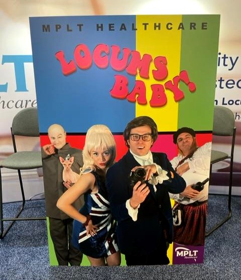 MPLTHealthcare's tweet image. That&apos;s right, it&apos;s locums, baby! Make sure you stop by booth #503 here at the AAPPR Annual Conference to find out more about our groovy locum tenens staffing services. Yeaahhh, baby! #locumsbaby #AAPPR2023 #locumstaffing
