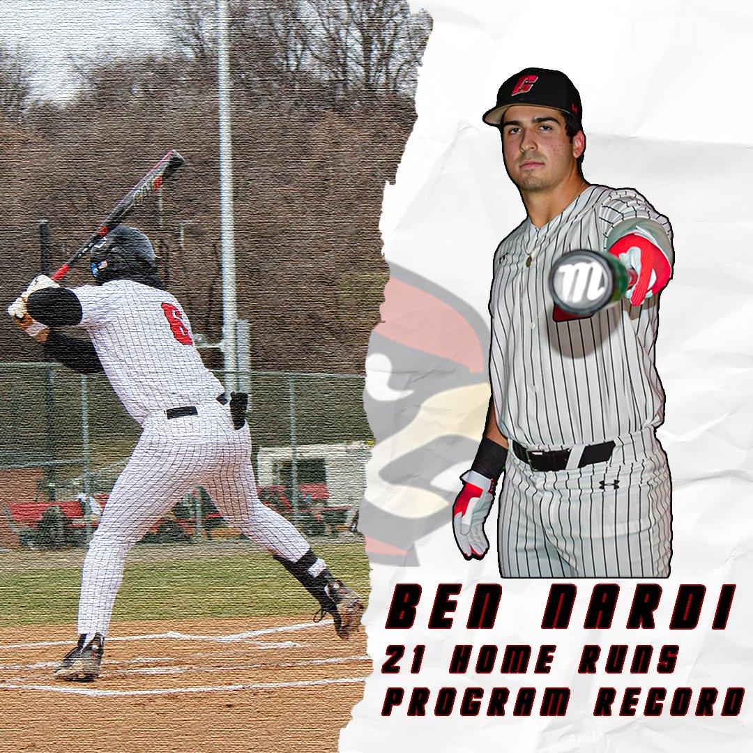 CatholicU_Cards's tweet image. The new HR 👑 in @CatholicU_BSB history...Ben Nardi!

Nardi blasted his 20th and 21st career HRs in a 17-13 win at Marymount yesterday!

#ThisIsCatholicU #d3baseball