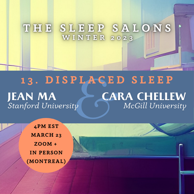 Today is rainy and gloomy, but Jean Ma is here to talk about At the Edges of Sleep 🙌 for a <a href="/Soc_of_sleep/">The Sociability of Sleep</a> Sleep Salon also featuring <a href="/CaraChellew/">Cara Chellew</a>. So all is well.  Zoom or in person in MTL (yes!) >> 4pm ET sociabilityofsleep.ca/sleep-salons/