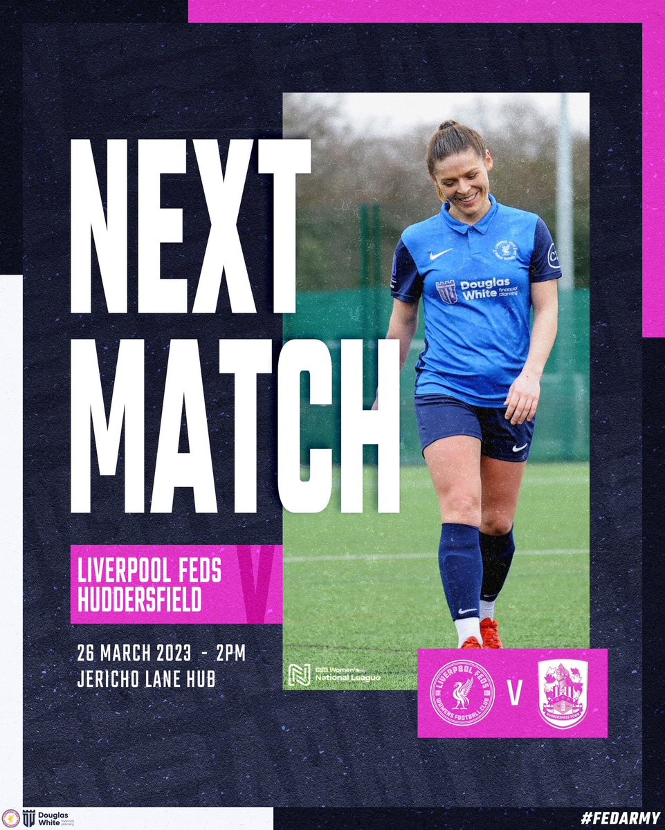 Back at Jericho for our next #FAWNL fixture! 

🆚 @HTAFCWomen 

⏰ 14:00PM

🏟 @jericholanehub

🎟 Adults = £5
🎟 Concessions = £3
🎟 U16’s = Free 

#FEDARMY