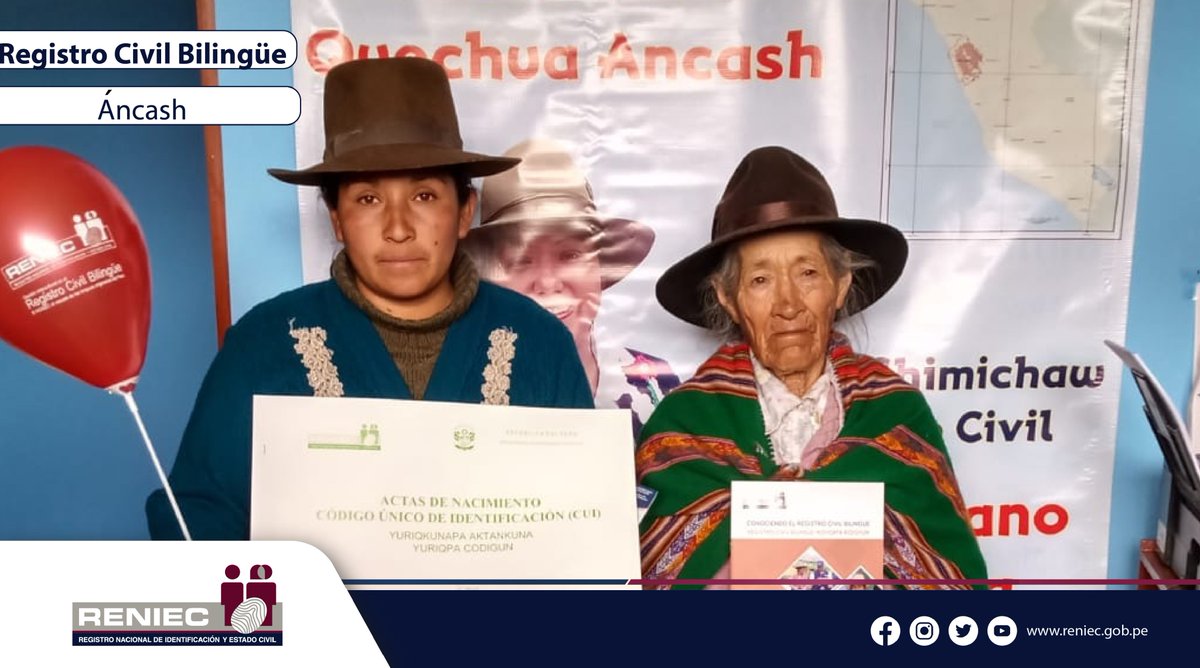 RENIEC PERÚ tweet media