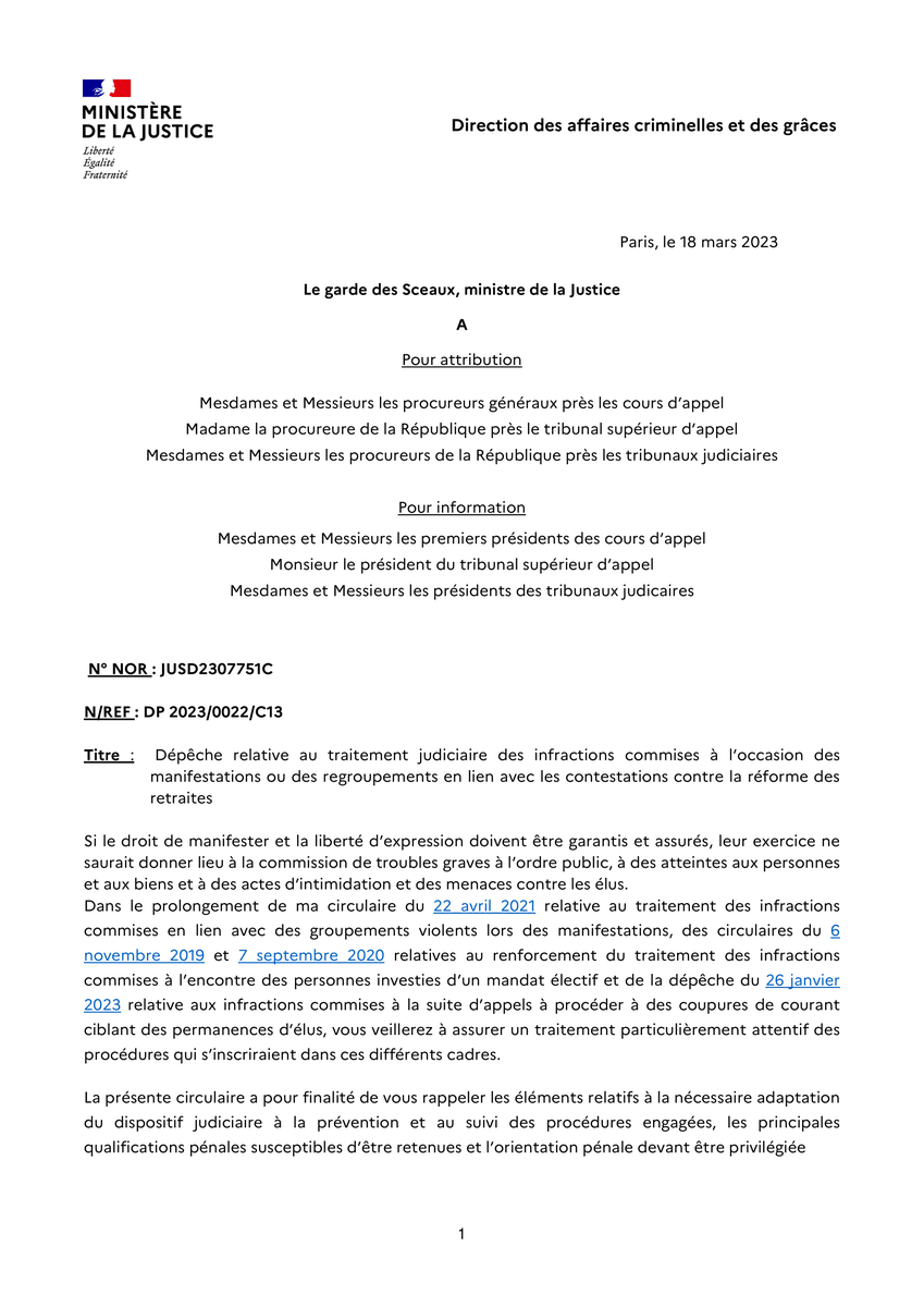 Mathilde Panot tweet media