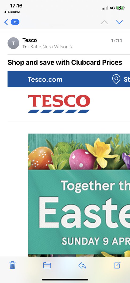 Sparkles07's tweet photo. @Tesco #CrackingEaster https://t.co/VifDzMXQZR