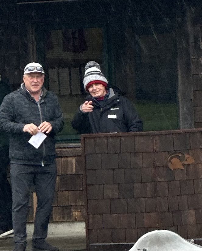 ⁦<a href="/GolfShoeBandon/">Shoe</a>⁩ and Bandon vet/legend Neal White meet up once again!