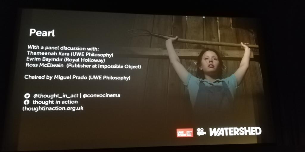 Almost ready for #Pearl! Join us at <a href="/wshed/">Watershed</a> for another amazing film screening and discussion.