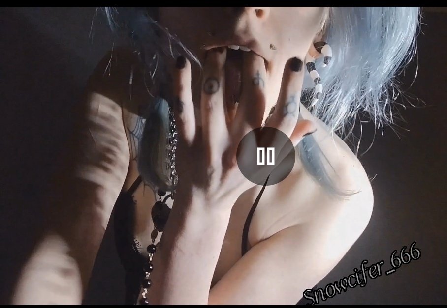 Snowcifer_666's tweet photo. Like what you see? From a custom video from a beloved fan 🥰💜🖤 
#customvideos #porn #onlyfans #xxx #sexy #camgirls #onlyfansgirls #hot #gothgirls #lusty #bodymods #tattooedgirls #kinky #showoff https://t.co/bnAFDnYmg0