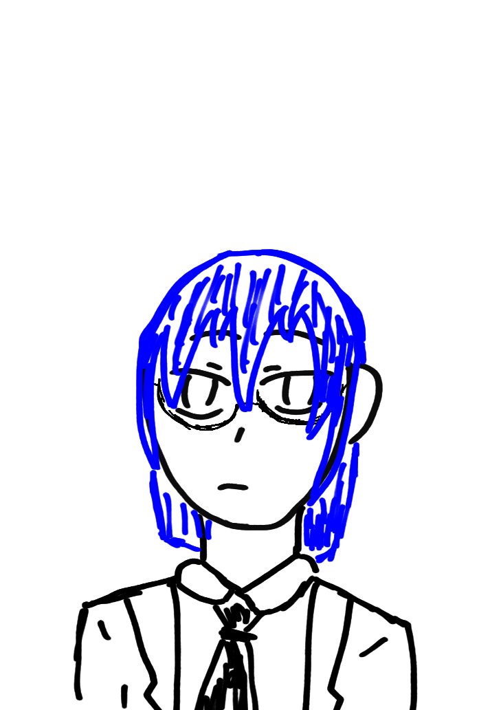 「」|限りなく透明に近い池田のイラスト