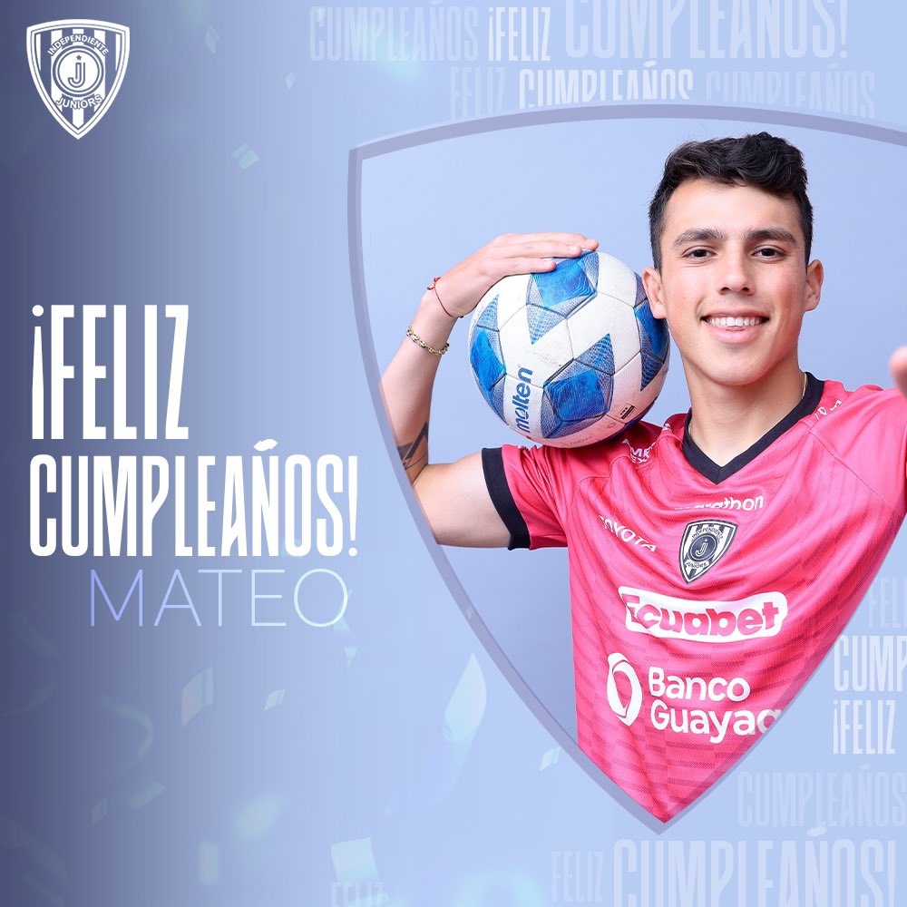 🎂 Felicidades en tu día 🥳 <a href="/MPiedra3333/">Mateo Piedra</a> con gol incluido ✅⚽️ 
Tu saludo para el cumpleañero 👇🏻😜