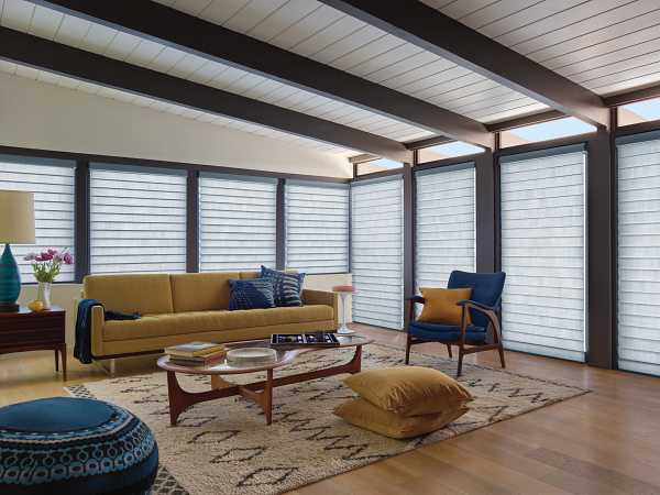 Enjoy view throughs to the outdoors, while obscuring views inside your space with Hunter Douglas Silhouette® Window Shadings. <a href="/LaurasDrapery/">Laura's Draperies, Bedspreads & More</a> Learn more at laurasdraperiesct.com/hunter-douglas…

#Connecticut 
#Norwalk
#stamford 
#greenwich
#Westport
#Weston