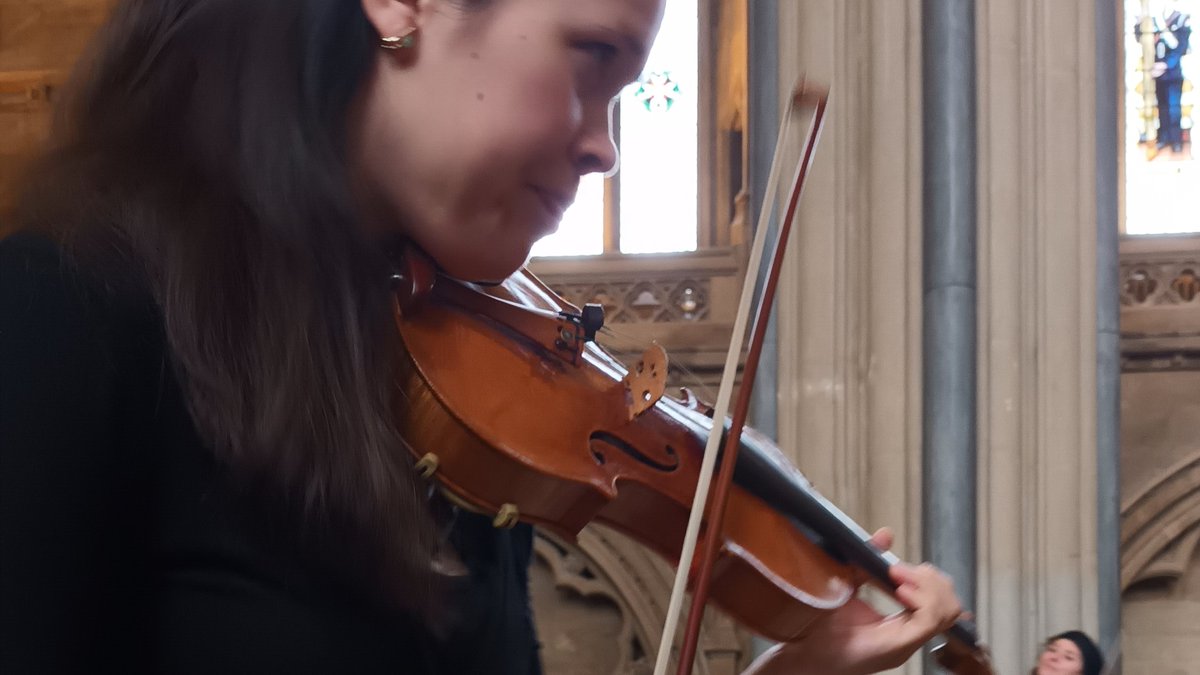 PeachesTweets's tweet photo. Surround sound, immersive sound from the @auroraorchestra at @BristolCathedra witnessed musicians intermingled with guests from @Bristolcarehome along the Nave  

Breathtakingly beautiful!  Thank you, @Bristol_Beacon. https://t.co/xzu0mZ7ooS