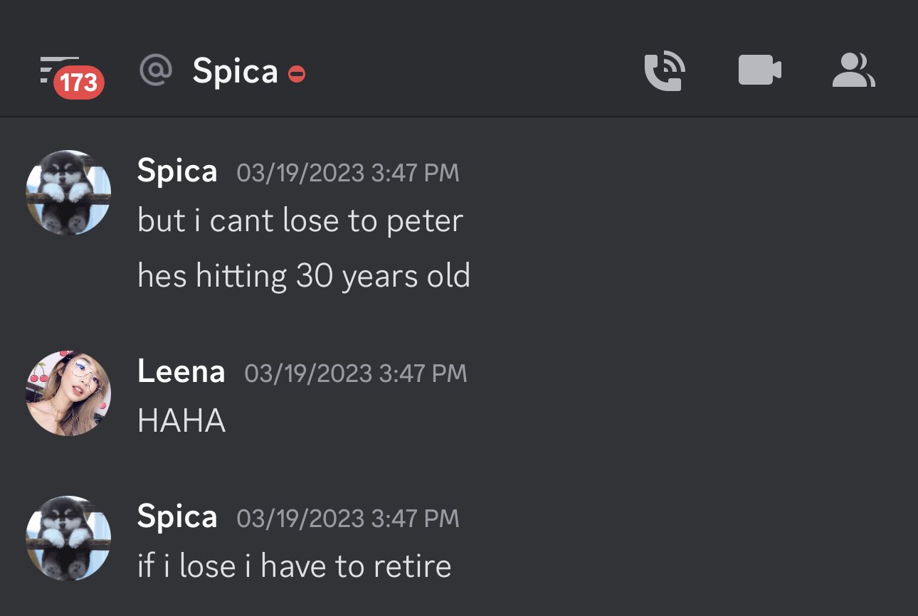 Leena Xu on Twitter: "A lot on the line today @Spicalol https://t.co ...