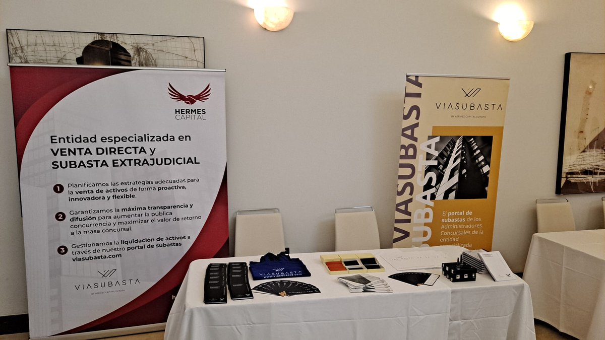 CapitalHermes's tweet photo. Esta tarde ha dado comienzo el XVIII Congreso de Derecho Mercantil y Concursal de Andalucía. El evento de tres días, se celebrará en Antequera. @CapitalHermes colabora, un año más, como #patrocinador del evento. #exfimer https://t.co/OupsCQ7VQg