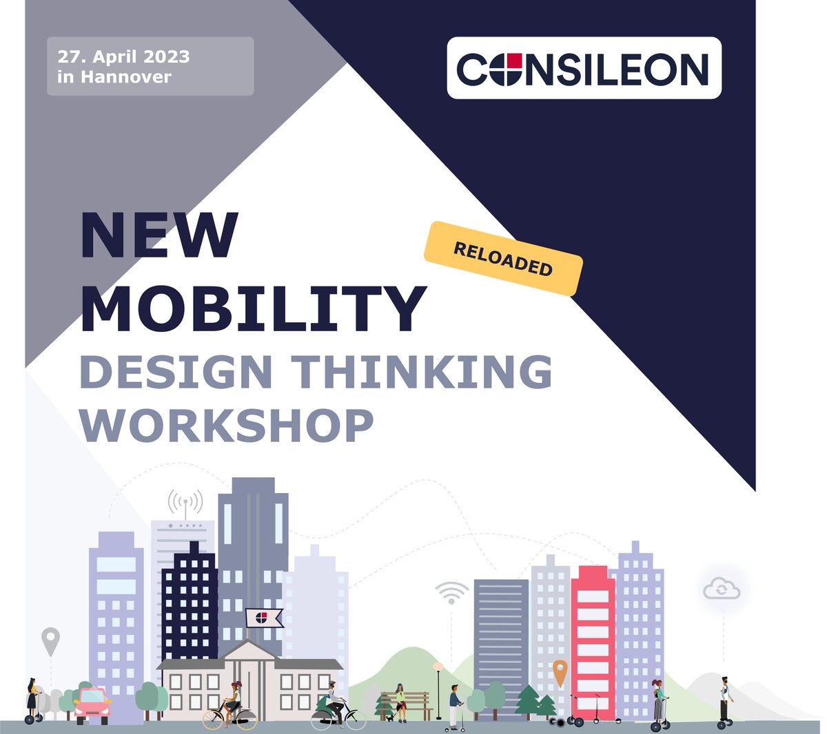 consileon's tweet photo. Du bist Studi im Raum Hannover und hast coole Ideen für die Zukunft der Mobilität oder interessierst dich einfach für #Trends im Bereich #Mobilität? 

Melde dich jetzt für unseren New Mobility x Design-Thinking-Workshop am 27.04.2023: https://t.co/SCEaQK1bHt https://t.co/gorCr5ZXkT